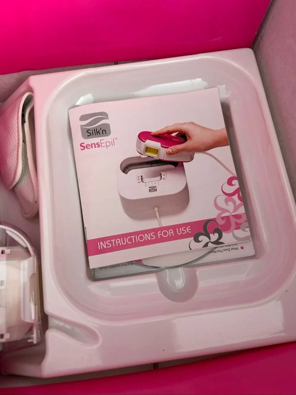 Silk'n SensEpil AS101500 Hair Removal System Pulsed Light Face Body